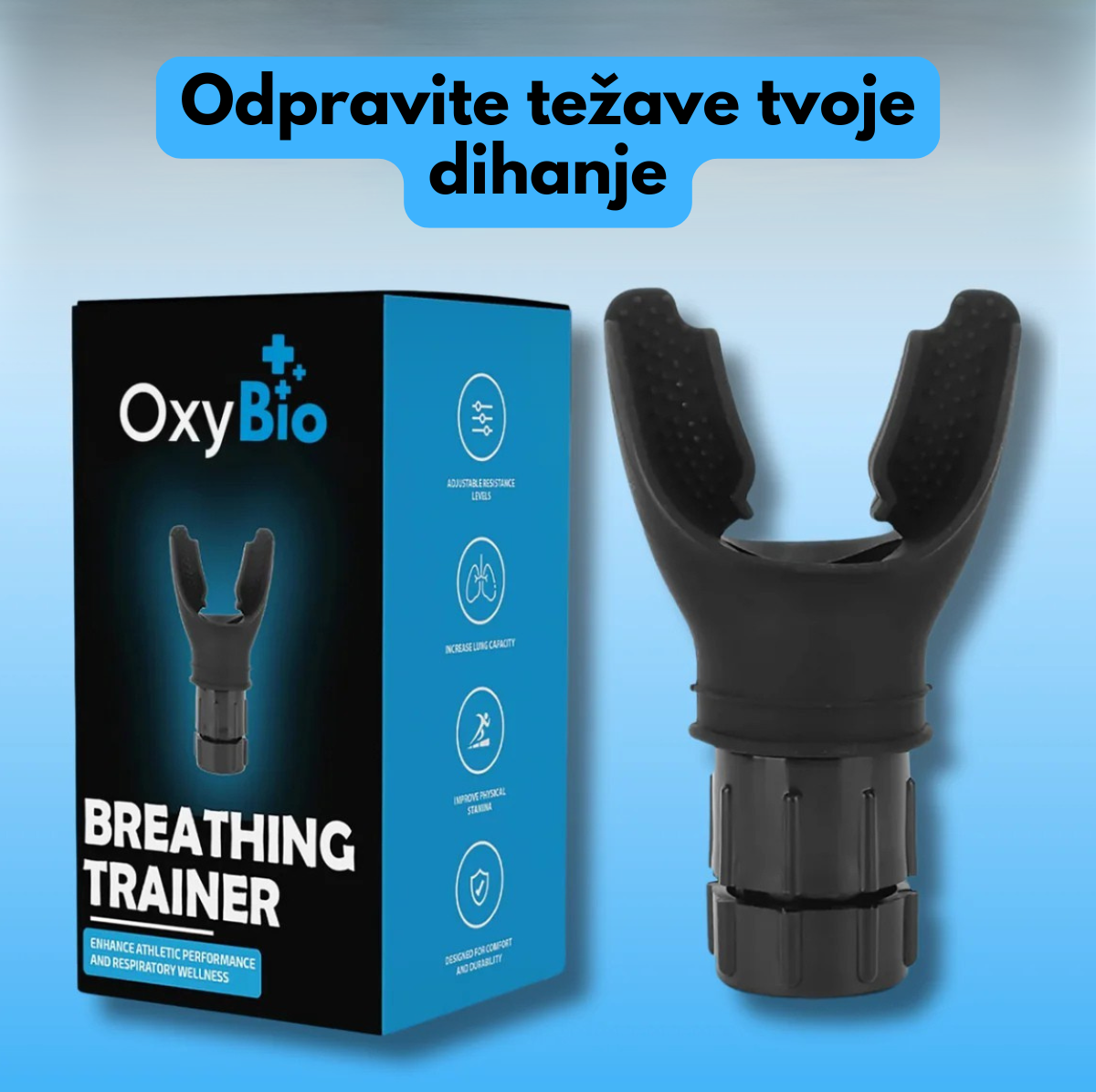 OxyBio - Odpravite težave z dihanjem